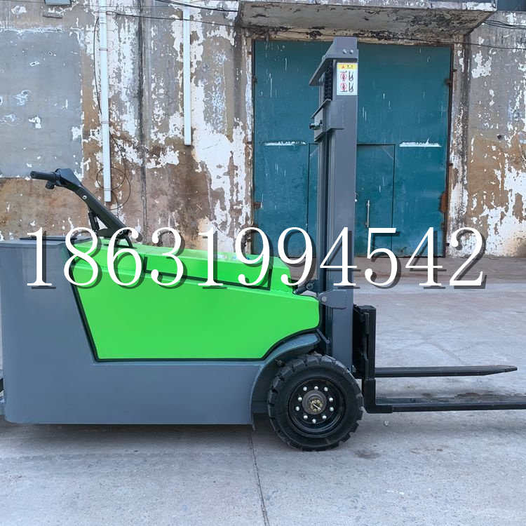 鹤岗市小型电动叉车1吨2吨步行站驾式电瓶堆高充电装卸车液压升降车铲车